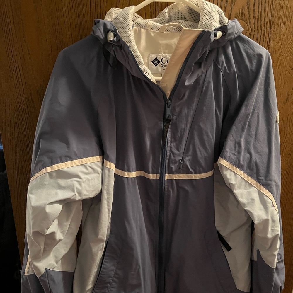 Colombia vertex zip up windbreaker